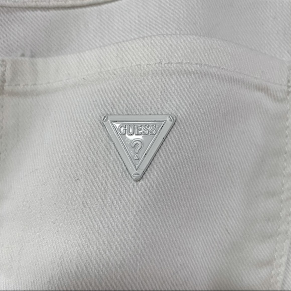 NWT Guess White Brittney Skinny Slim Jeans 28 - Picture 3 of 6
